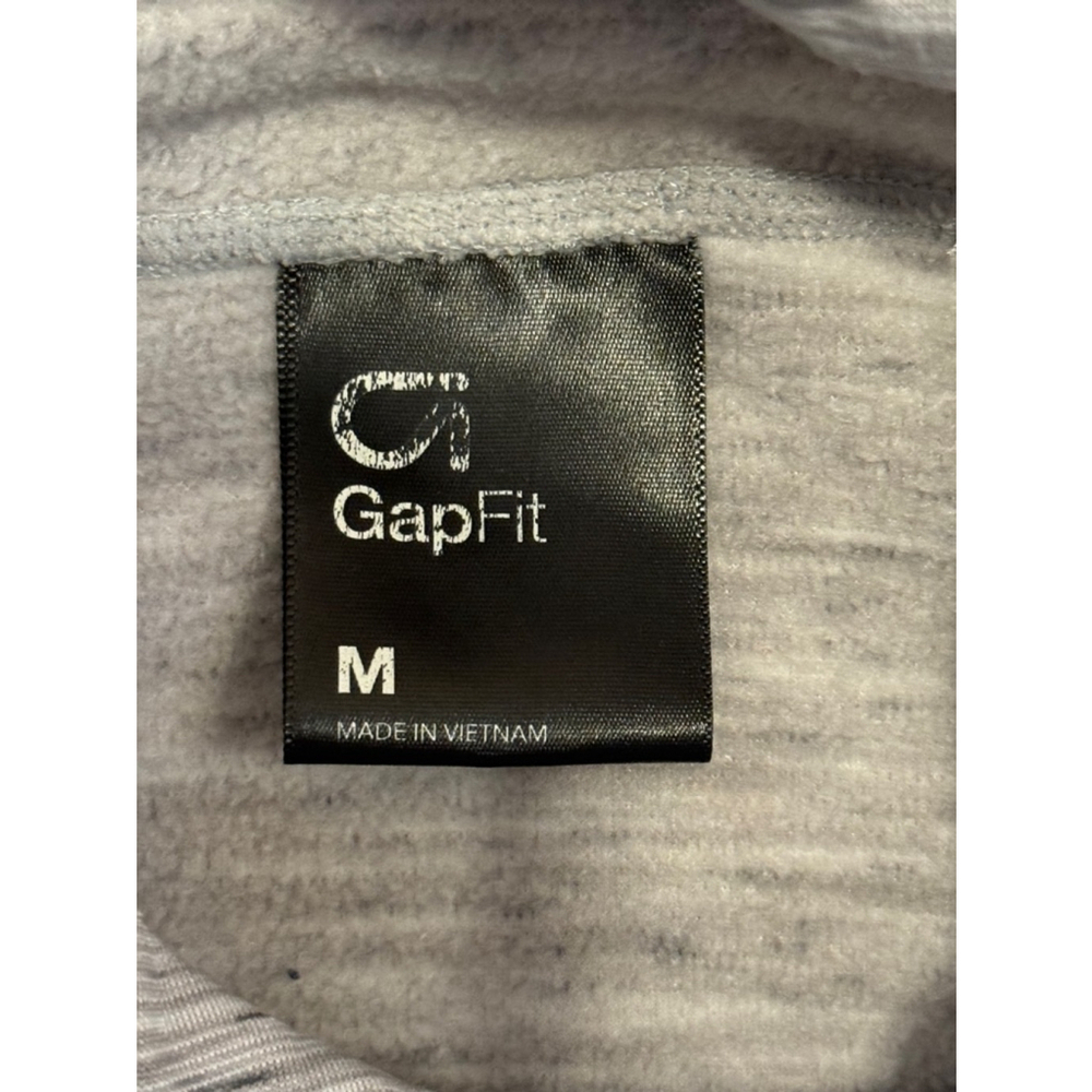 GapFit Women’s Orbital Fleece Hoodie Gray Matter Fitted Hoodie Size Medium​​​​​ - Picture 4 of 12